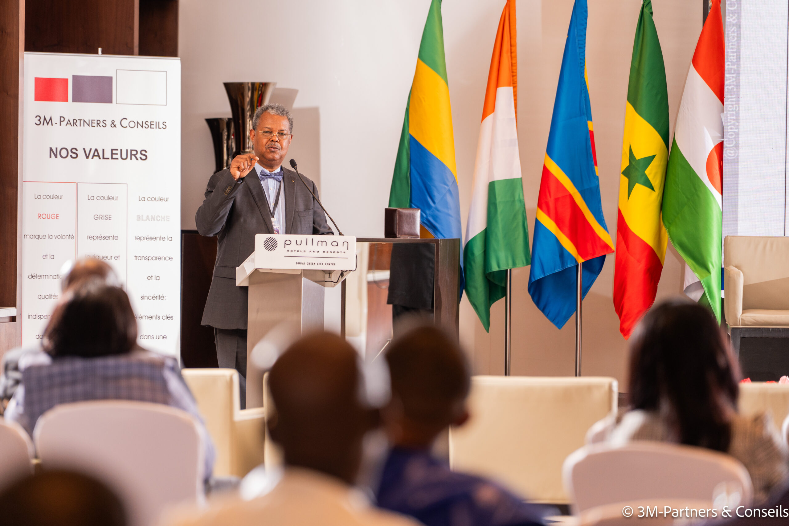 Membre de l'équipe 3M-Partners en présentation